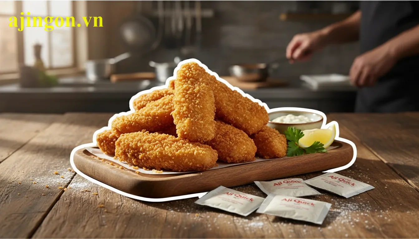 Ảnh đại diện Cách làm cá tẩm bột chiên Aji Quick giòn rụm siêu tốc